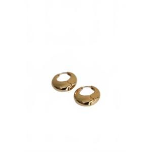 NEW GOLDFI women's amalfi chunky hoop earrings in gold